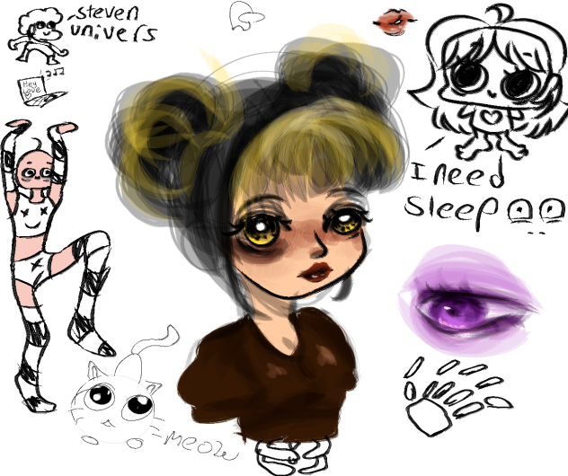 Brush test and Art dump - ibisPaint
