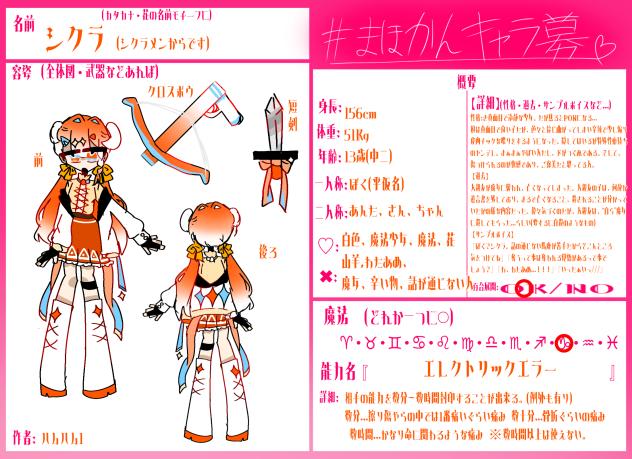 魔法使い監禁中 キャラ募集参加