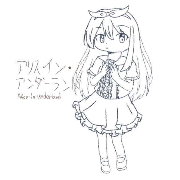 理絵ページです♡ ゆるふわ系のイラストを描きたかった奴の末路。 #4 ゆるふわ
