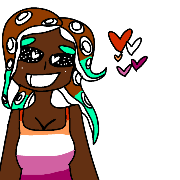 PRIDE MONTH LESBIAN OCTOLING