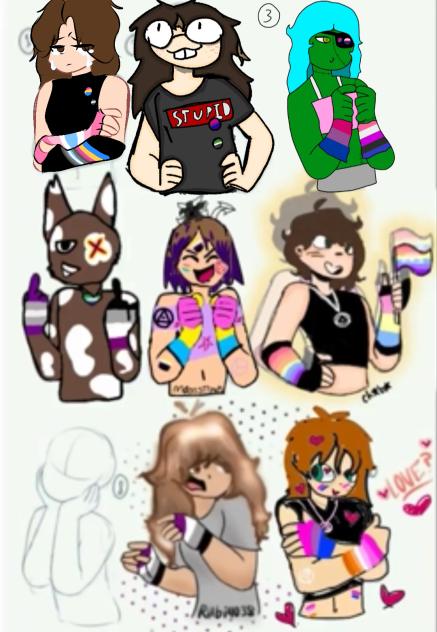 another pride collab - ibisPaint