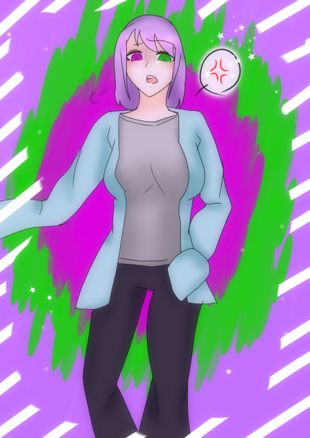 お怒りの絵奈様