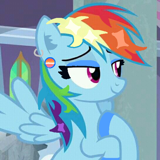 rainbow dash redesign - ibisPaint