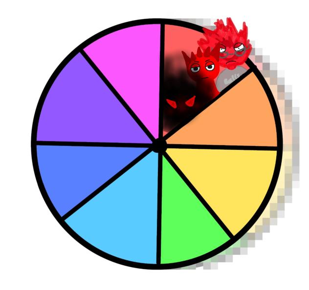 🌈Color wheel challenge Day three🌈