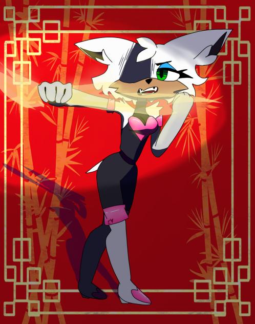 Rouge learned Jujitsu