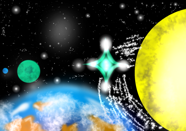 敵は宇宙から生まれた❗