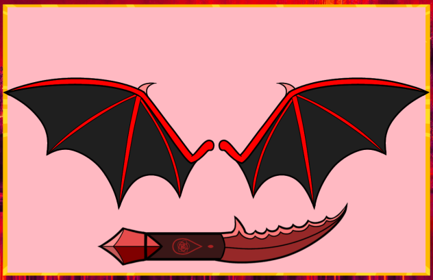 Damion's Wings & Dagger