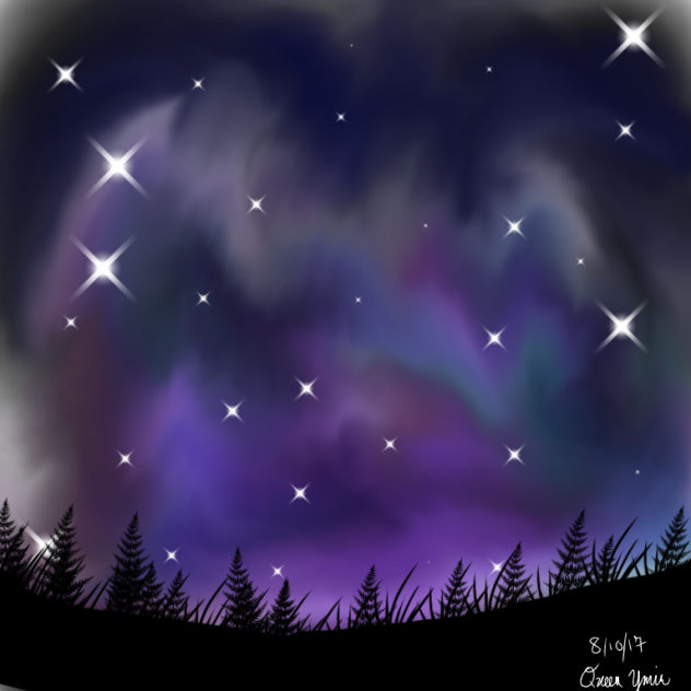 Night Sky - ibisPaint