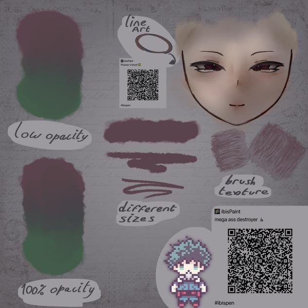Blending brush (+ lineart) - ibisPaint