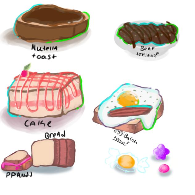 Fanart of food ✨
