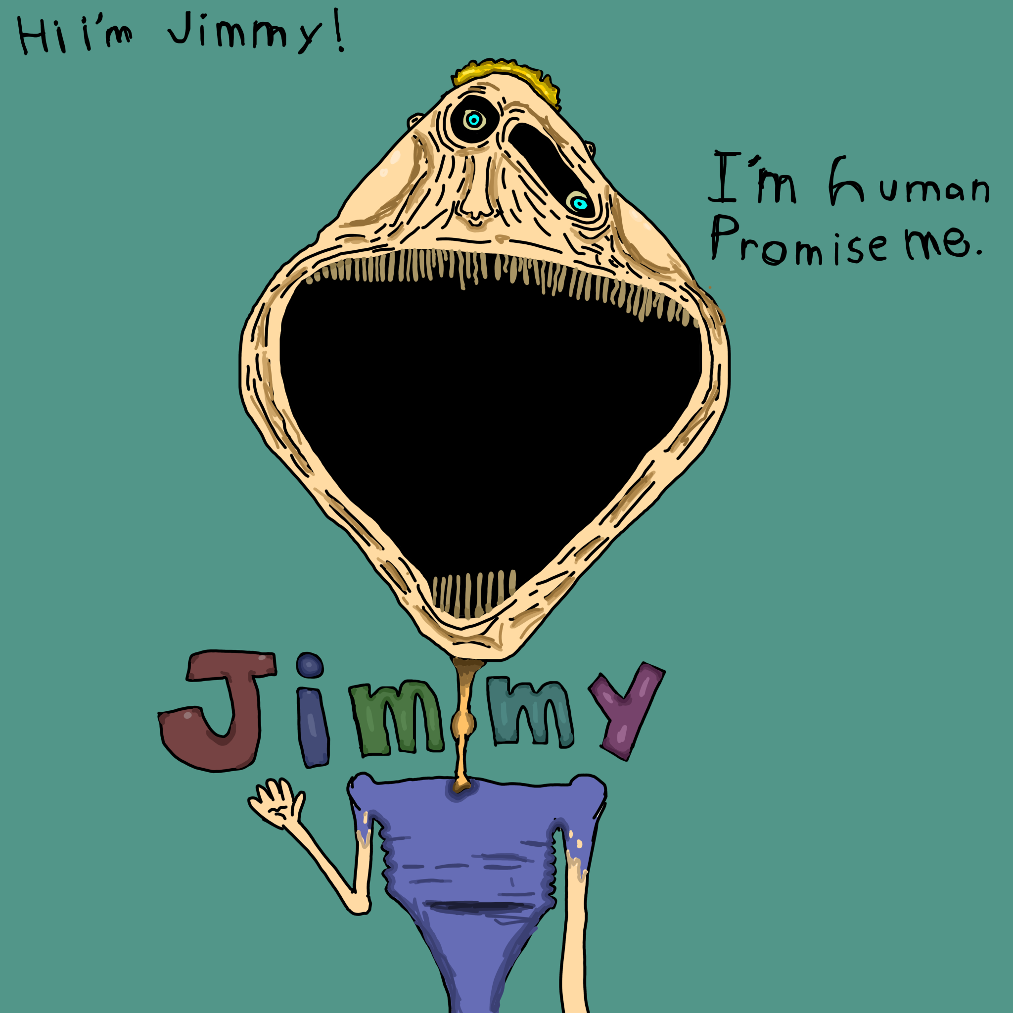 Jimmy Humanized Jimmy - ibisPaint