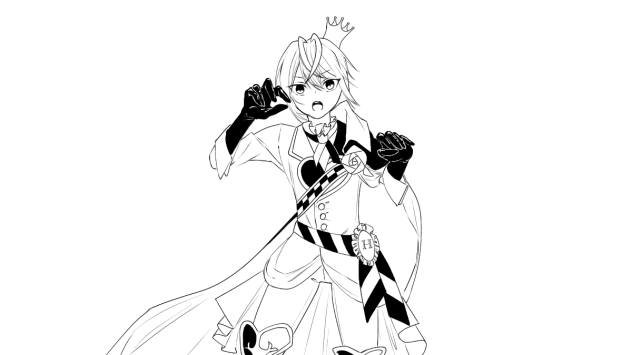 リドル　ルマ　線画