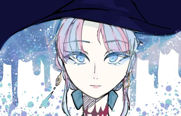 落書き　魔法使い