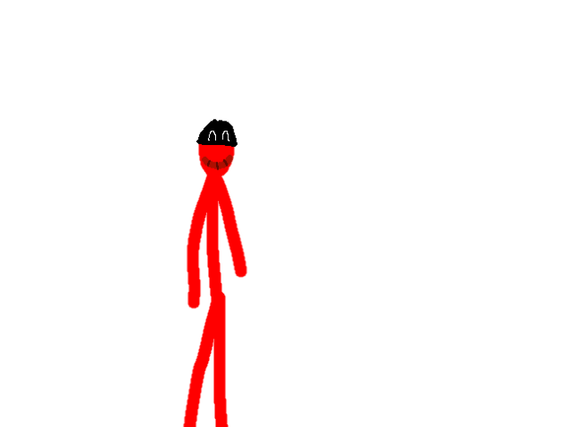 Silly stick man - ibisPaint