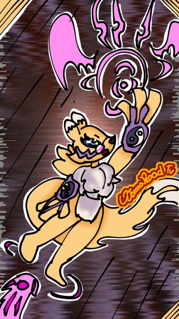 Renamon magic flight