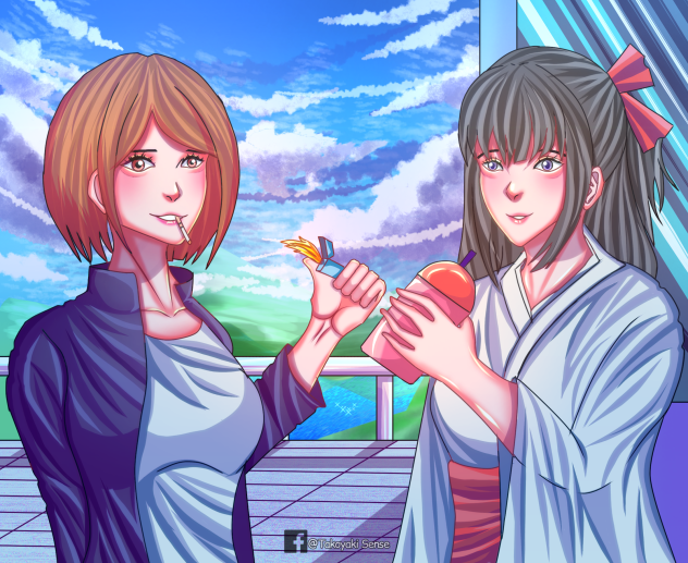 Shoko and Utahime FanArt