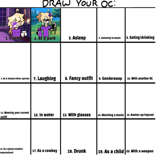 Draw your oc as... pt 2