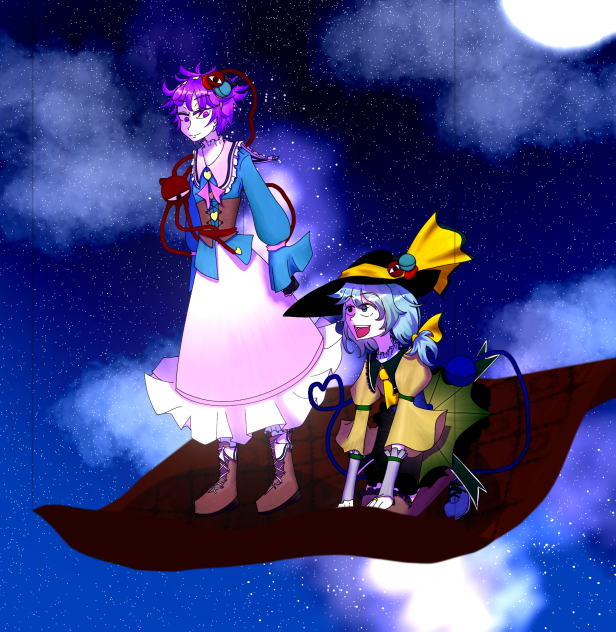 リクエスト「魔法少女っぽい衣装の古明地姉妹」