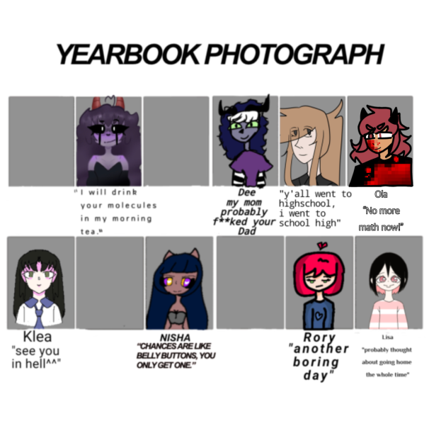 Yearbook colab !TW blood!