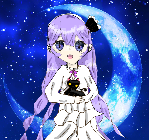 夜空の光