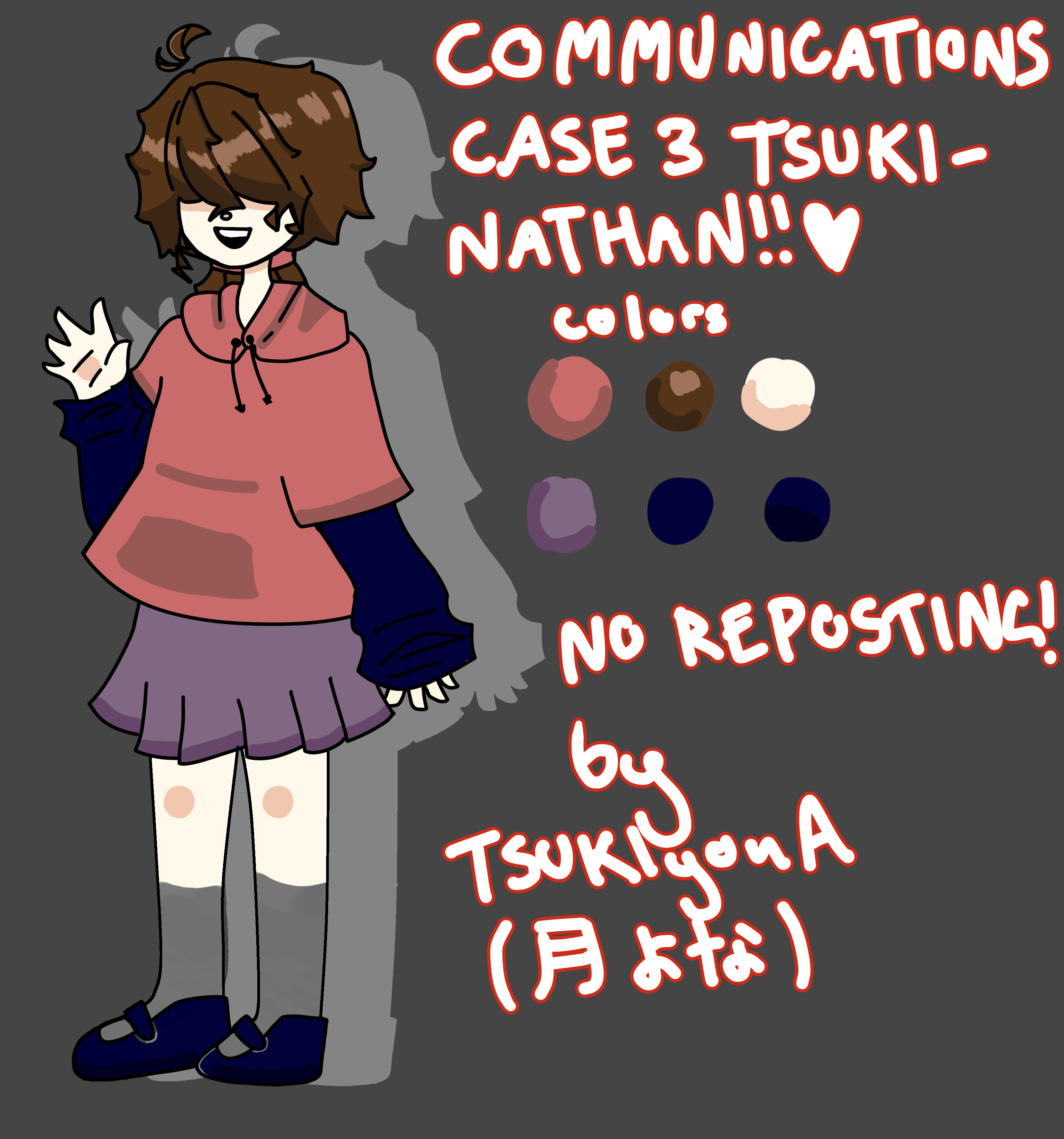Ghost and Pals- Nathan but it’s my oc - ibisPaint