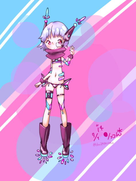 メカ少女 Ibispaint