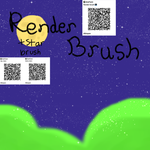 Render + Star brushes