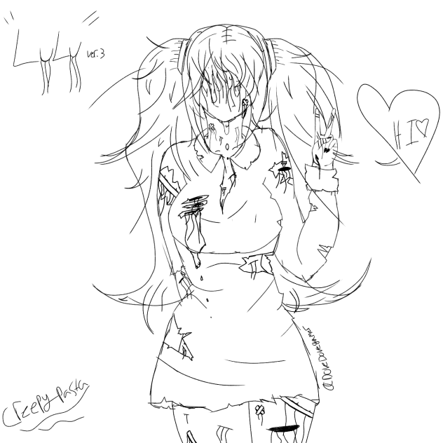 Lulu! (Version 3)🔵❤🖤👻Creepypasta