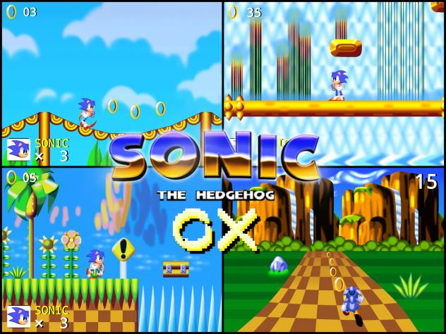 Sonic GX for the Amstrad GX4000