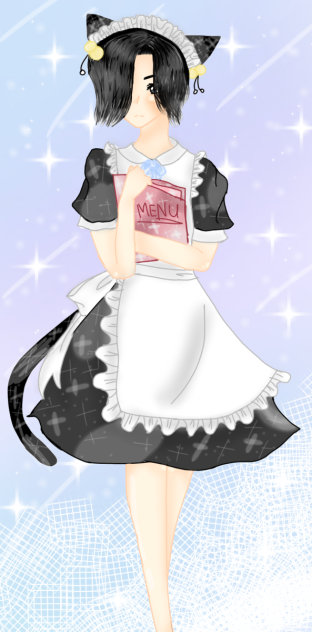 Cat maid - ibisPaint
