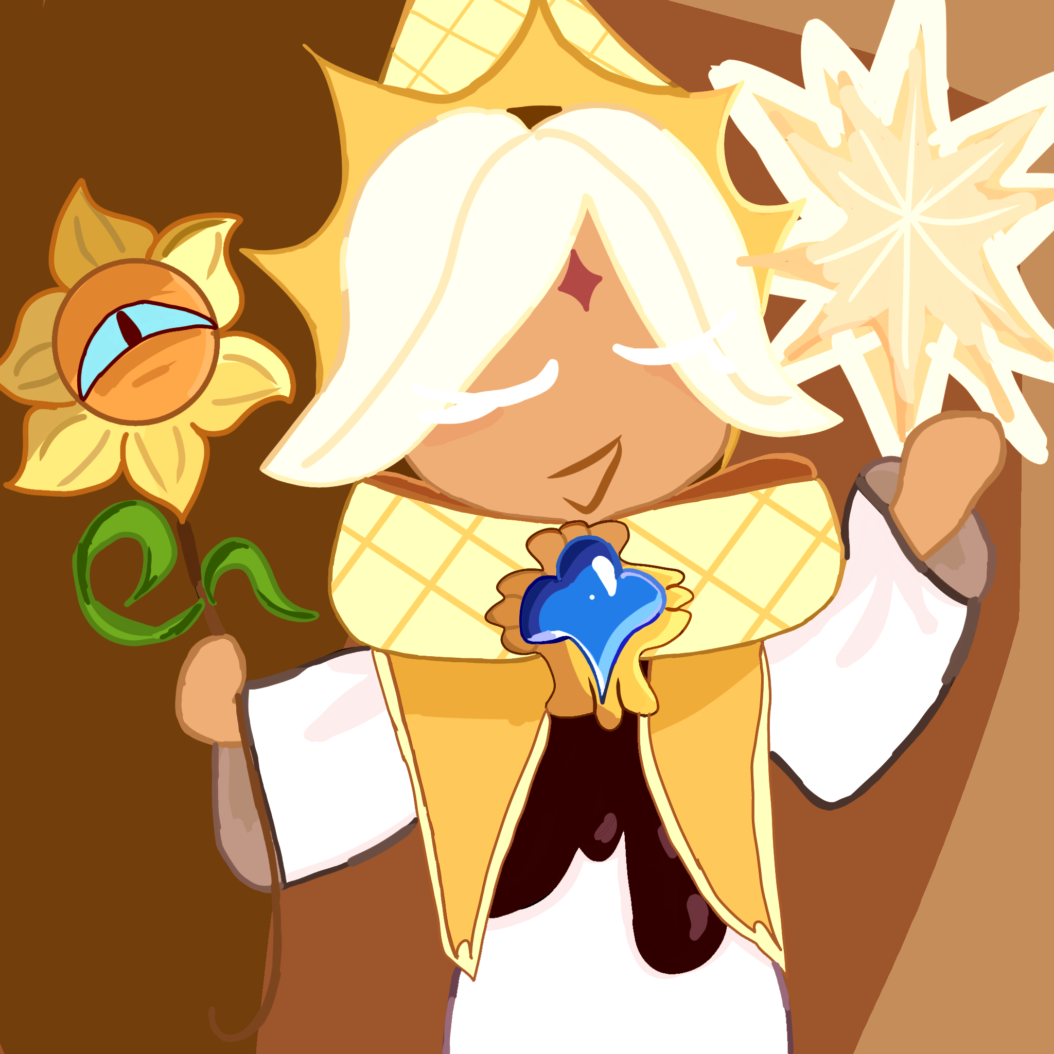 Pure vainilla cookie - ibisPaint