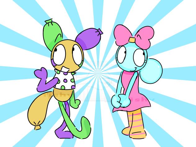 Looey & Poppy c(l)ocking in (Not a ship)