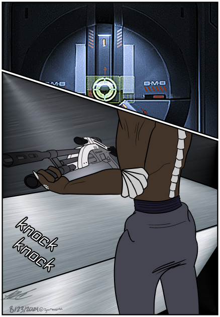 first page of the comic