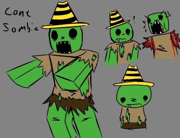 Cone zombie