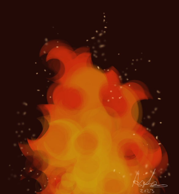 More Fire 😀🔥 - ibisPaint
