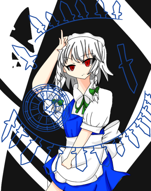 5キャラ目　十六夜　咲夜