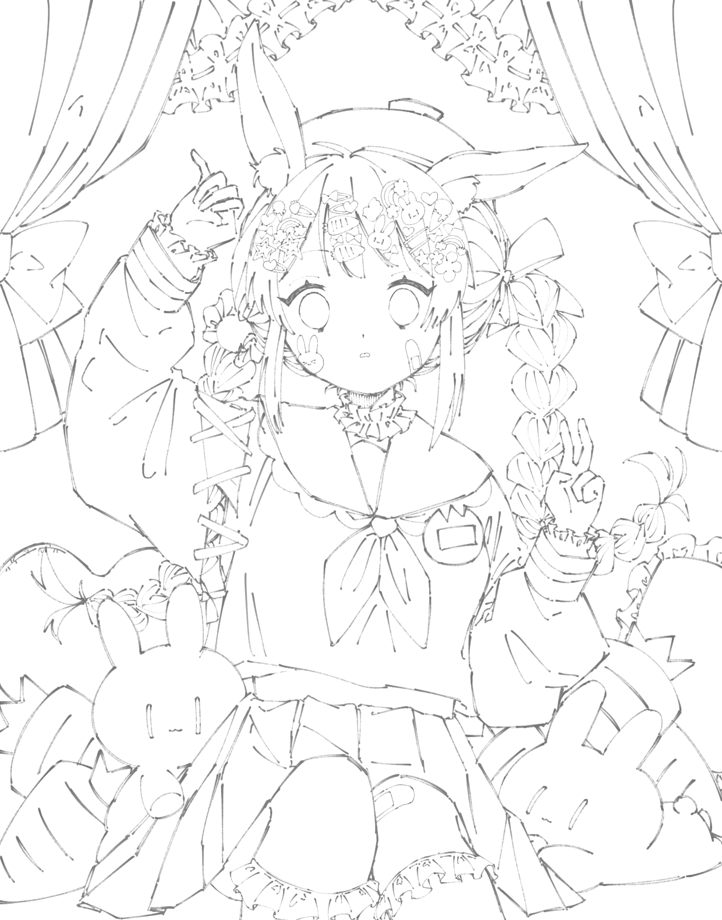 塗り絵 - ibisPaint