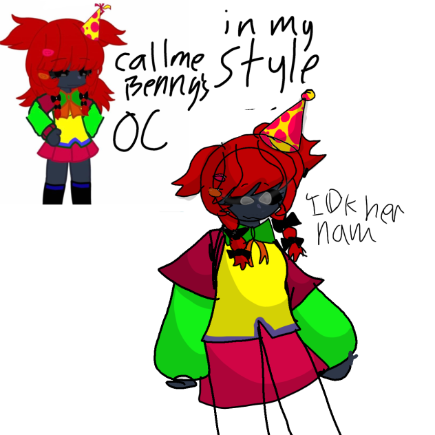 Callmebenny's OC in ym style