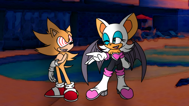 Rouge meets fleetway