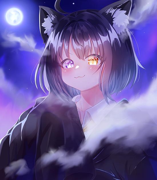 #ケモ耳オッドアイは最強