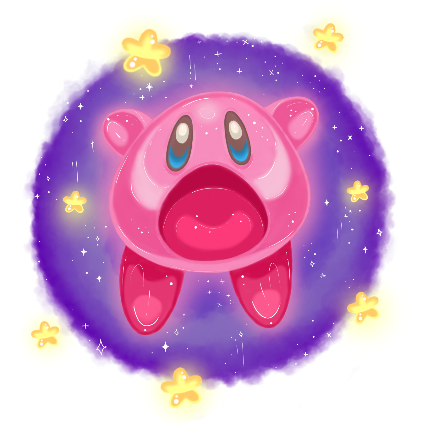 Slime Kirby ♡ ibisPaint
