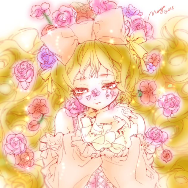 ばふぅ様 線画塗り絵