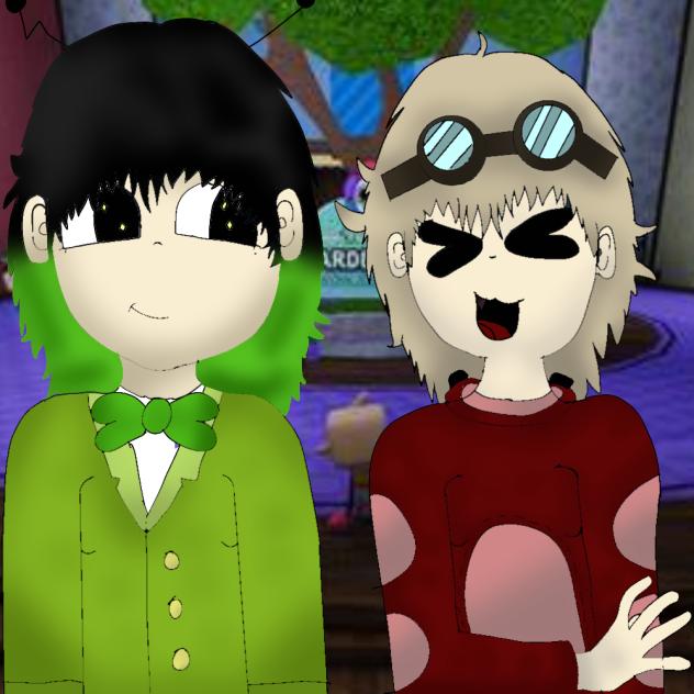 Human Vee and Shelly!