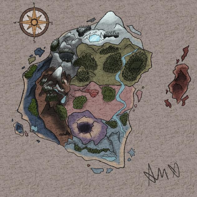Fantasy map idk