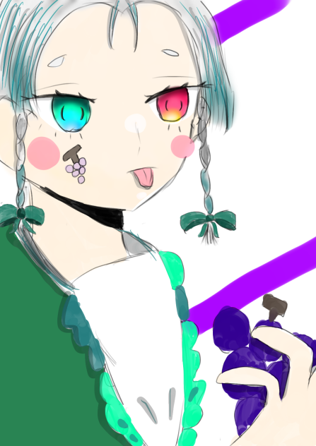 ぶどう少女