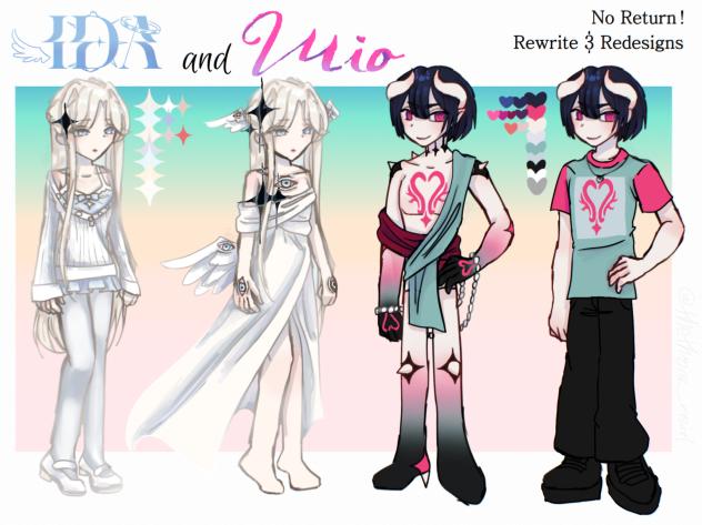 Ida and Mio redesign