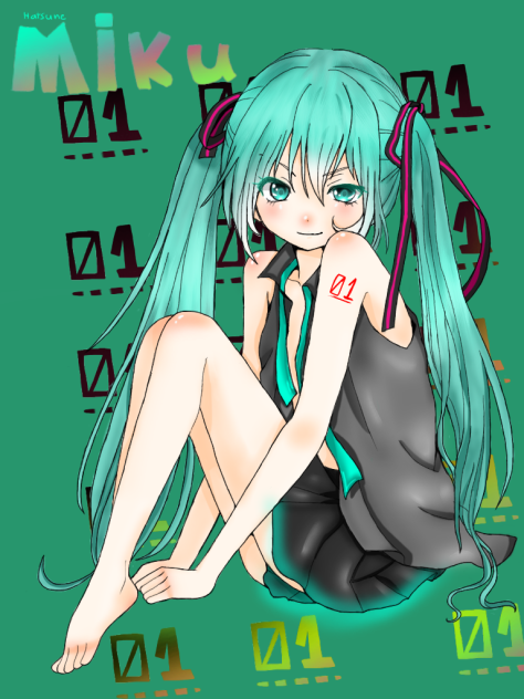 着色（ダークミクワット）