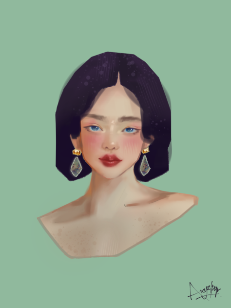 A girl - ibisPaint