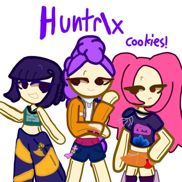 Huntrix COOKIES! ( Kpop Demon Hunters )