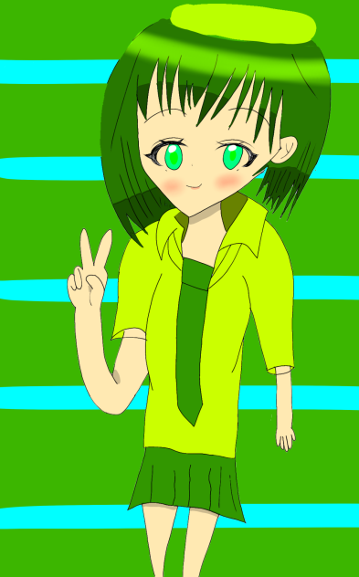 カッパちゃん（線画お借りしたよ！)